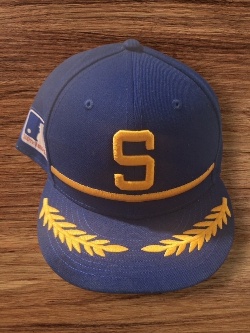 MLB Blue and Gold 100th Anniversary Panel Cap